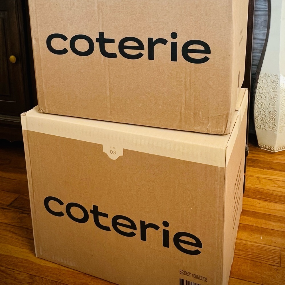 💰FREE (5) single size 01 Coterie Diapers with any purchase from my closet!